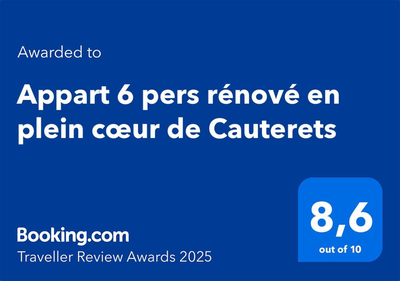 Appart 6 Pers Renove En Plein Coeur De Cauterets Exterior foto